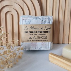 Lot de 7 carrés démaquillants