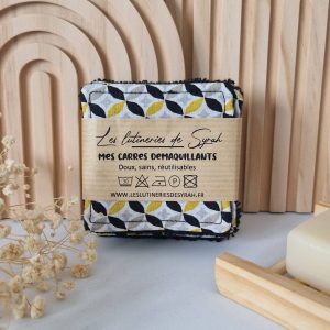 Lot de 7 carrés démaquillants