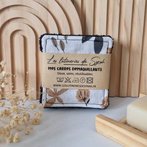 Lot de 7 carrés démaquillants