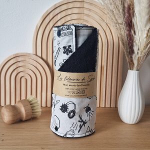 Essuie-tout lavable 8 feuilles
