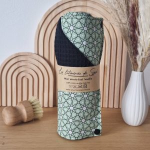 Essuie-tout lavable 8 feuilles