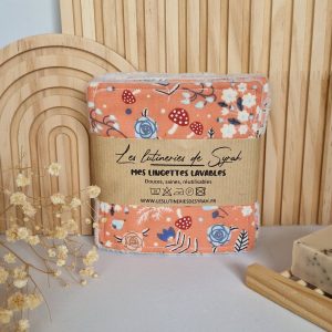Lot de 7 lingettes lavables