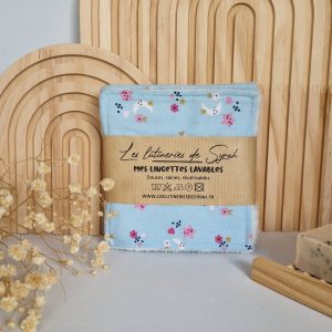 Lot de 7 lingettes lavables